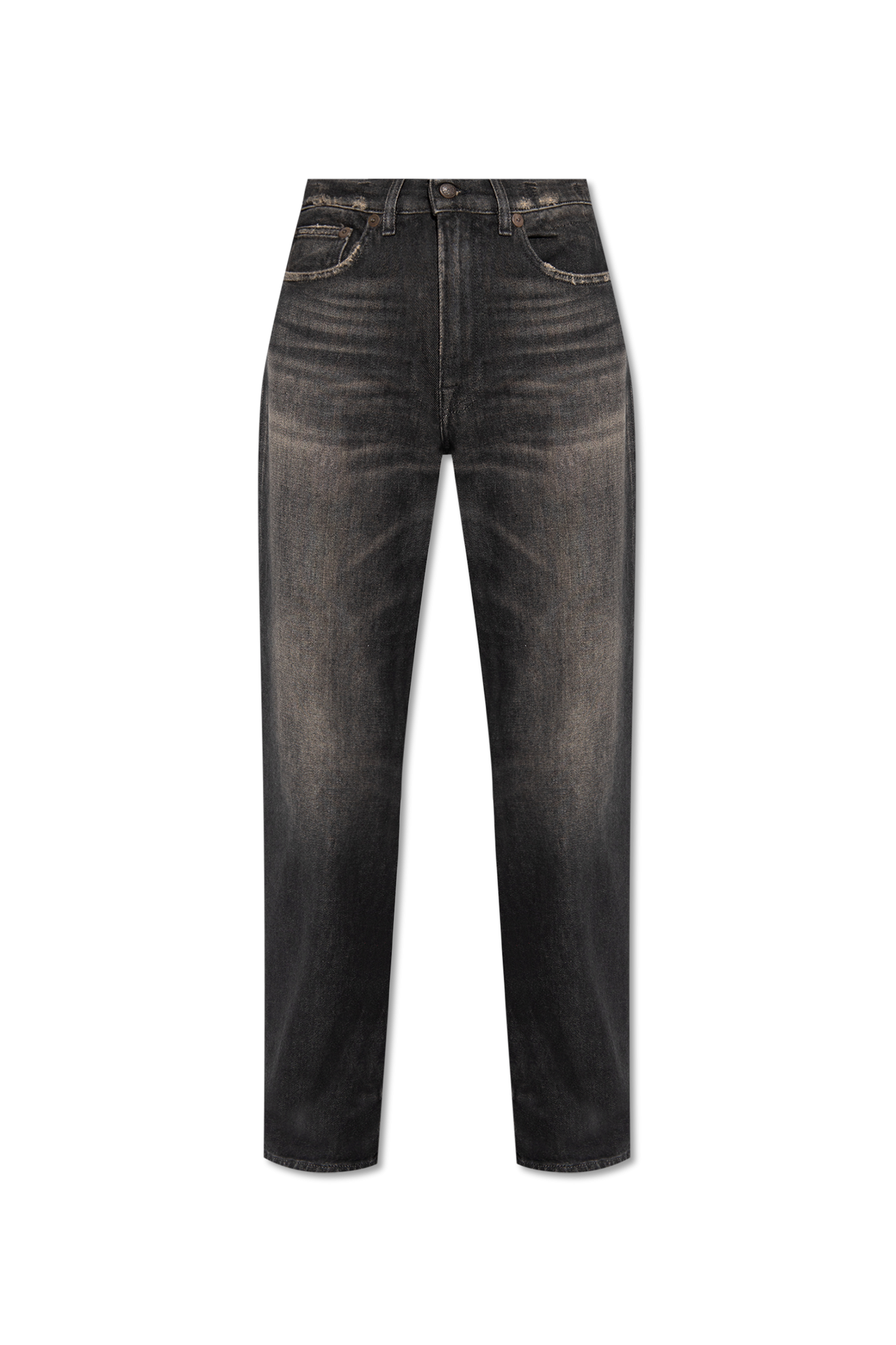 Black Straight leg jeans R13 Vitkac Australia